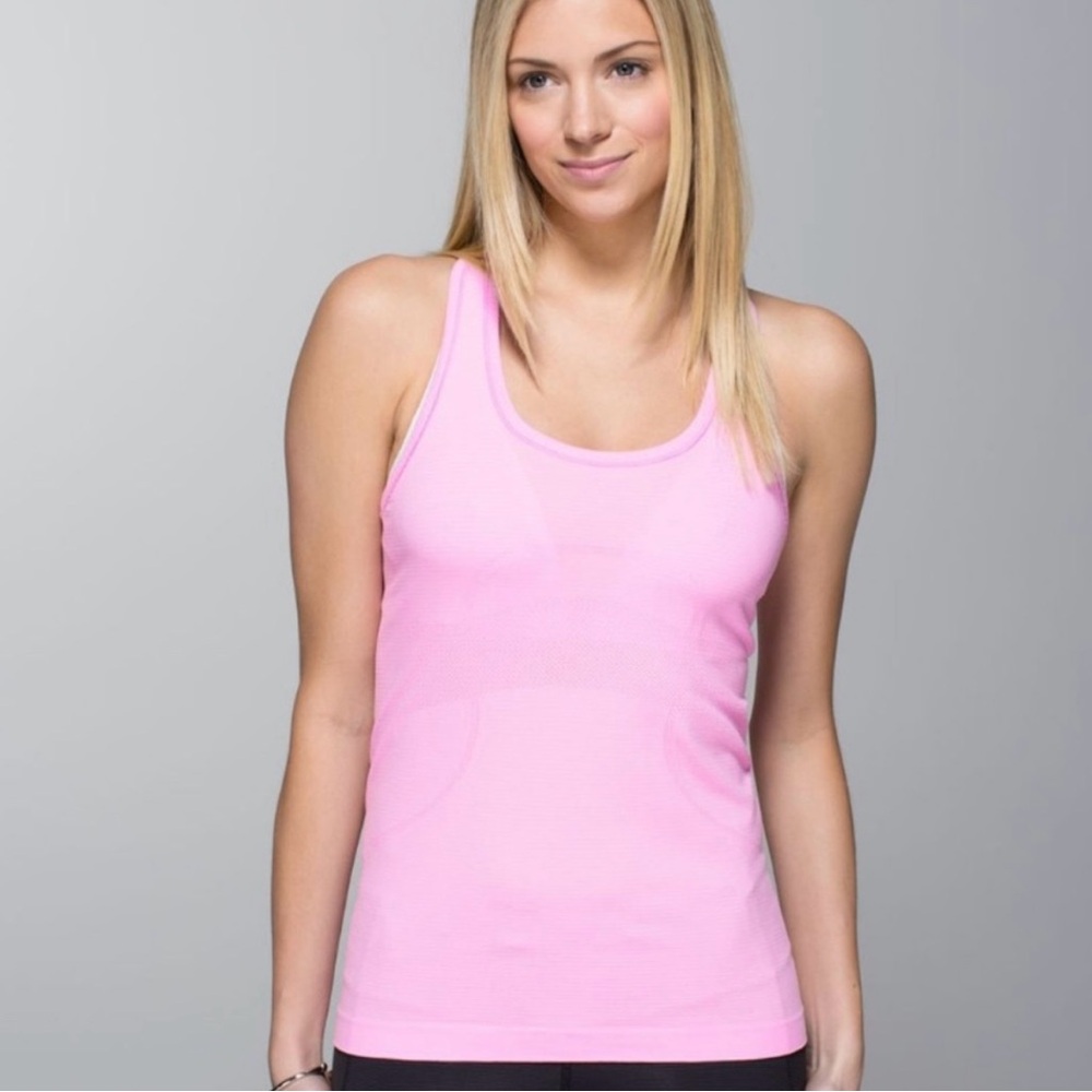 lululemon Swiftly Tech Racerback in shell pink Women's Tank Top